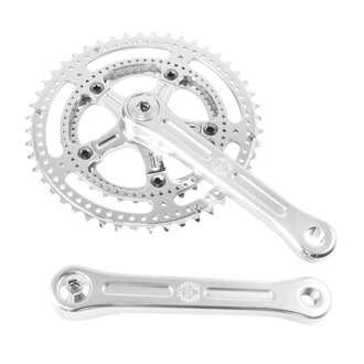 Velo Orange Grand Cru 110 Drillium Fluted Double Crankset