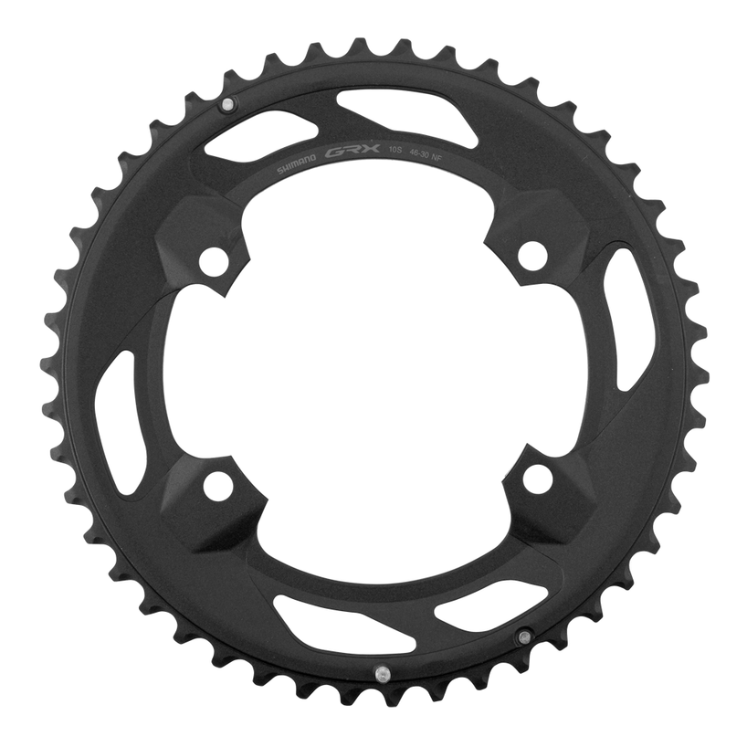 Plateau Shimano SG C-46t - VTT Vintage - Aluminium Gris - Occasion Japon