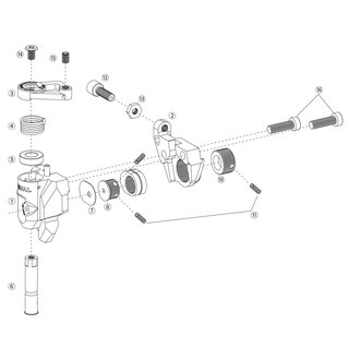 Growtac Equal Brake Repair Parts