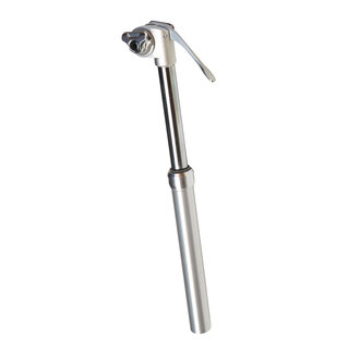 IRD Tige de Selle Dropper IRD Airdrop Seatpost 27.2 Argent // Silver