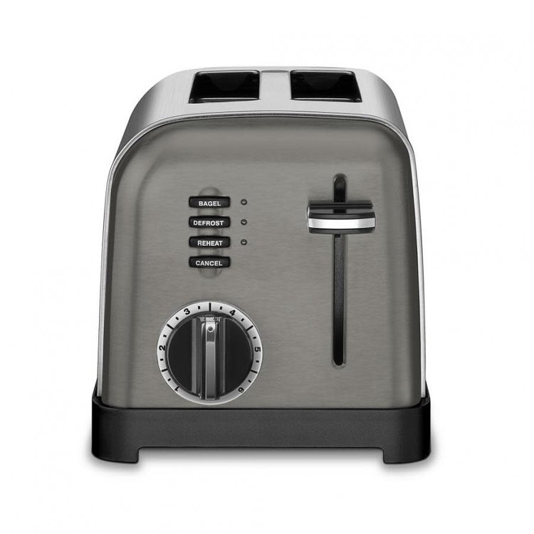 Cuisinart Cuisinart Black Stainless Steel 2-Slice Toaster