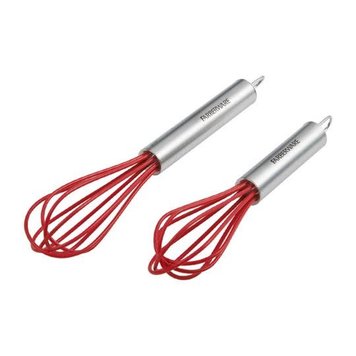 Red Whisks, set of 2