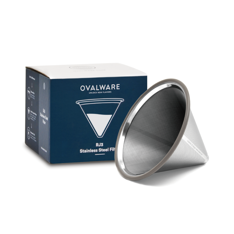 Ovalware Stainless Steel Coffee Filter