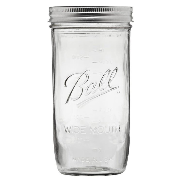 24oz Wide Mouth Canning Jar