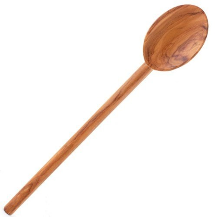 Olive Wood Flat Mixing Spoon – Humble Hilo