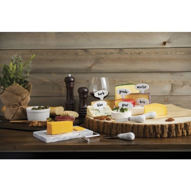 Porcelain Cheese Markers