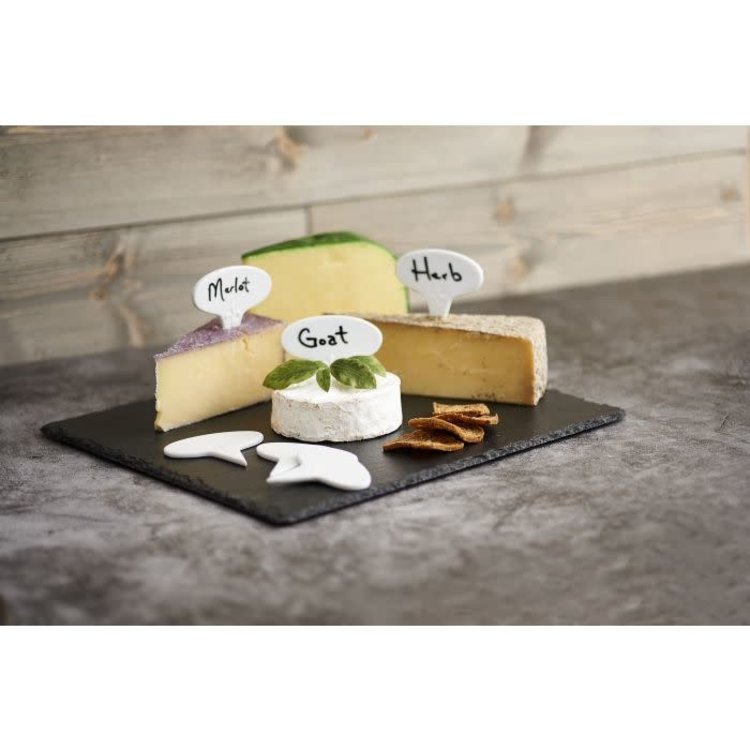 Porcelain Cheese Markers