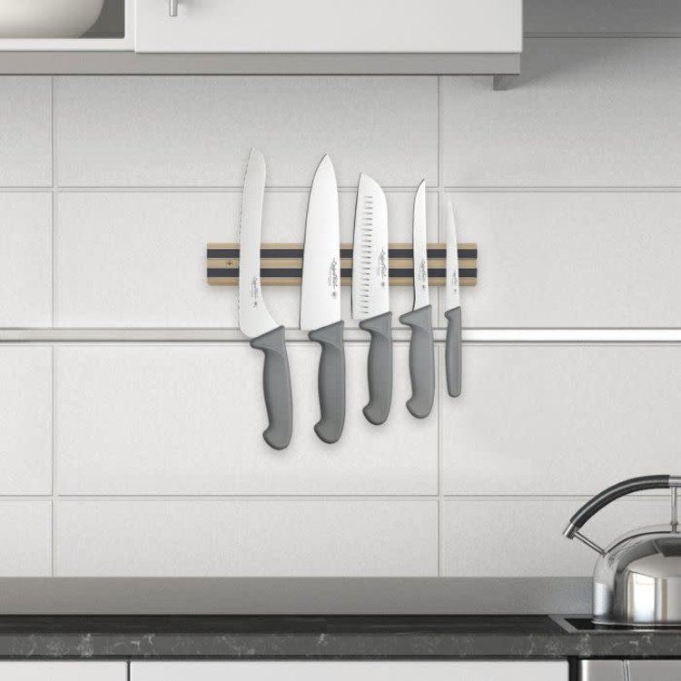 12" Maple Wood Magnetic Knife Strip