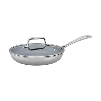 Zwilling J.A. Henckels Zwilling J.A. Henckels 9.5" Ceramic & Stainless Steel Non-Stick Frying Pan with Lid