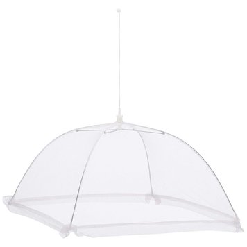 19.5x19.5" Plastic Food Covers set of 2