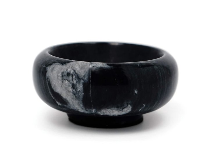 Small Black Marble Bowl