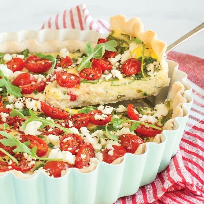 Spinach Individual Quiche Tins Mrs Anderson's Baking Lasagna Pan