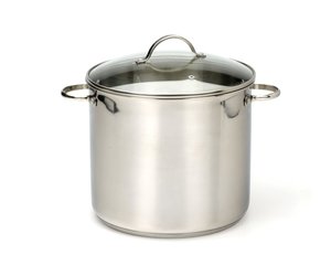 8-Quart Pot Stainless Steel with Lid - Brooklyn Brew Shop