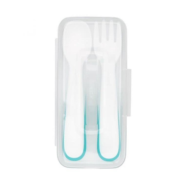 OXO OXO Baby Fork & Spoon Set Whisk