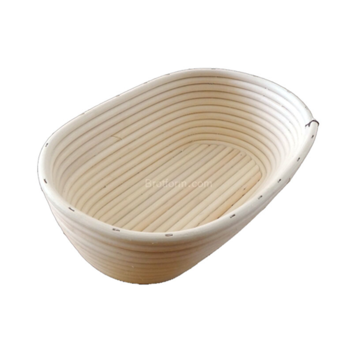 Oval Proofing Basket (10 in.) // Central Milling // Baking Tools