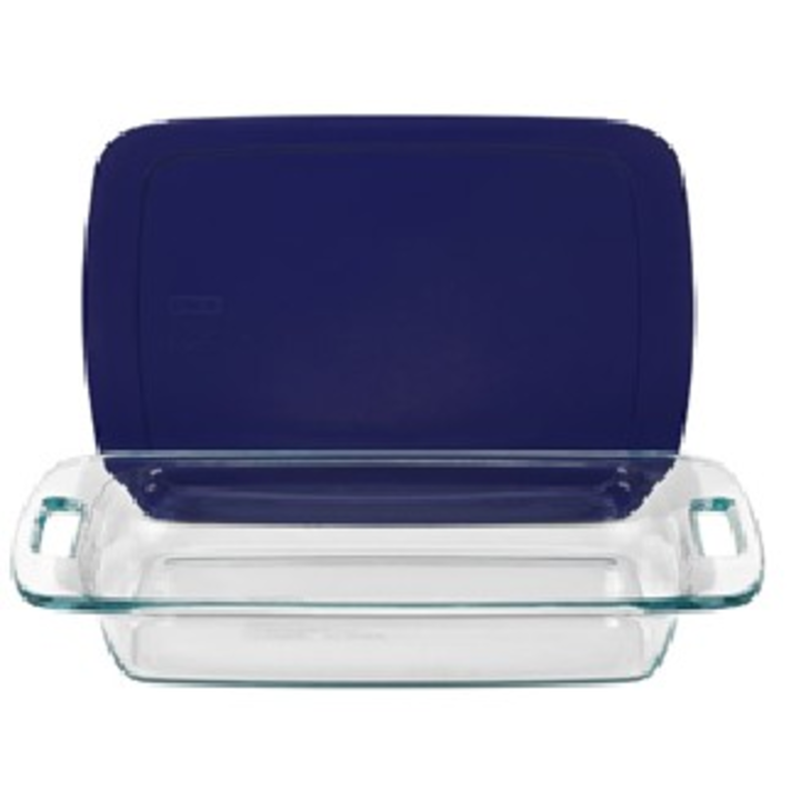 Nordic Ware 9x13 Naturals Aluminum Rectangular Cake Pan wih plastic lid 