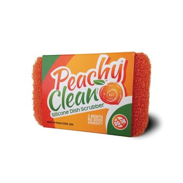 Peachy Clean Silicone Scrubber