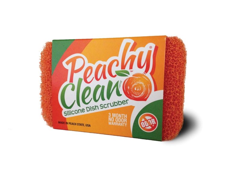 Peachy Clean Silicone Scrubber