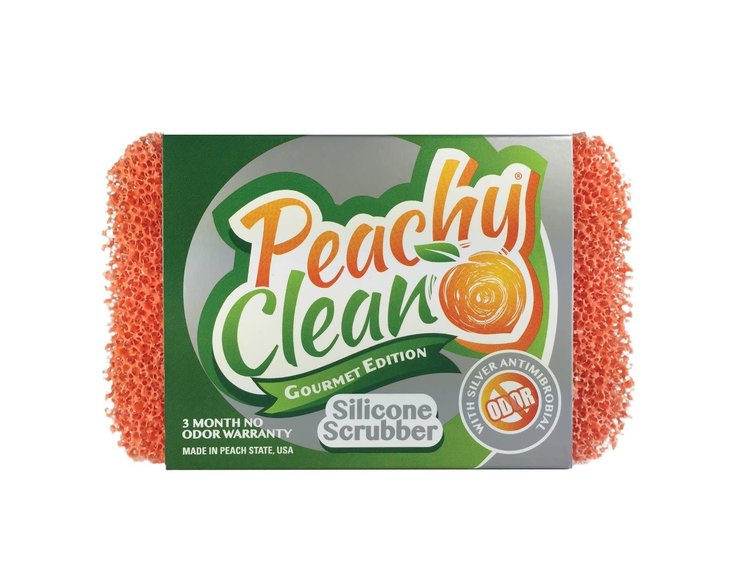 Peachy Clean Silicone Scrubber
