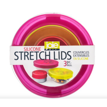 Silicone Stretch Bowl Covers, set of 3
