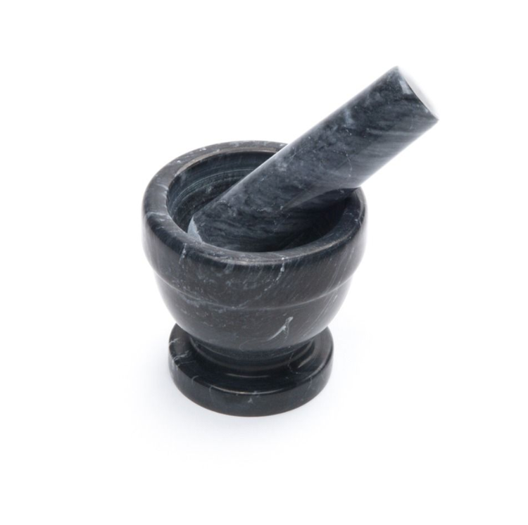 Mortar & Pestle, Black Marble