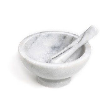 Large Marble Mortar & Pestle