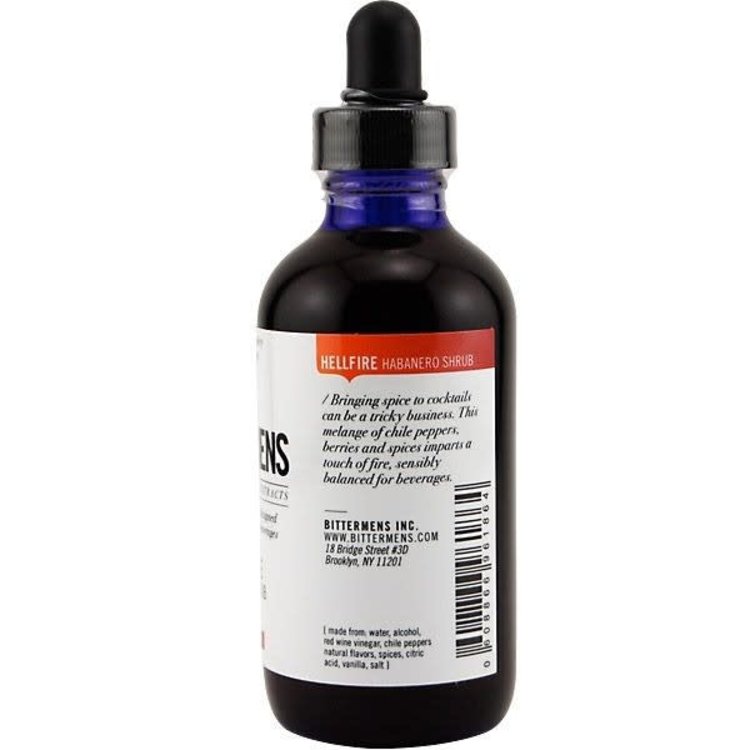 Bittermen’s Hellfire Habanero Shrub Bitters, 4 oz