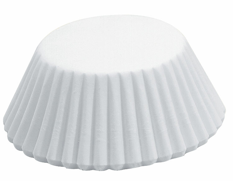 White Jumbo Baking Cups