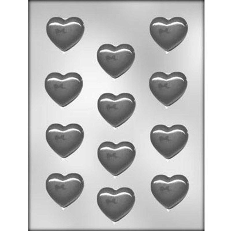 Smooth Heart Chocolate Mold