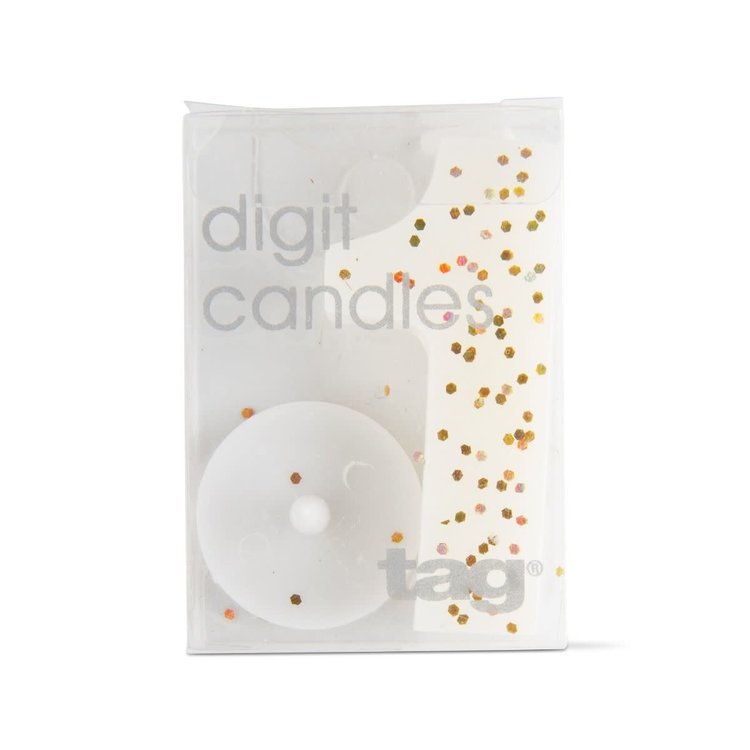 Number 1 Birthday Candle