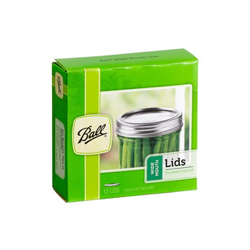 Ball Wide Mouth Canning Jar Lids, set of 12