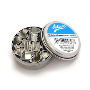 Ateco 1/2” Aspic & Jelly Cutter Set