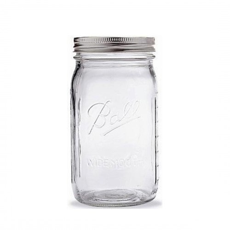 Ball 32 oz Wide Mouth Canning Jar