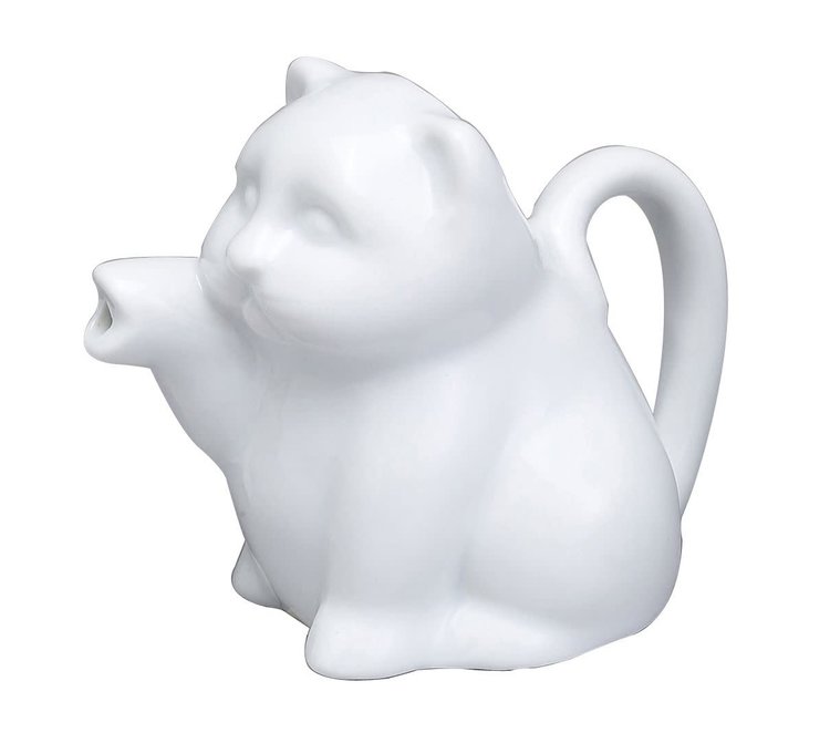 Mini Ceramic Cat Creamer