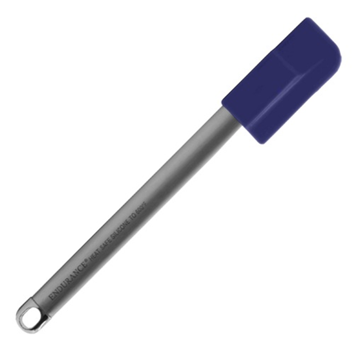 spatula, silicone & wood handle indigo - Whisk