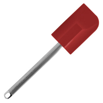 spatula, silicone & wood handle cayenne - Whisk