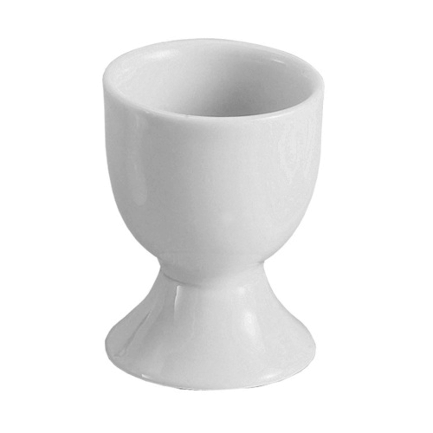 Ceramic Single Egg Cup, Set of 2, Plain White – J PRASAD