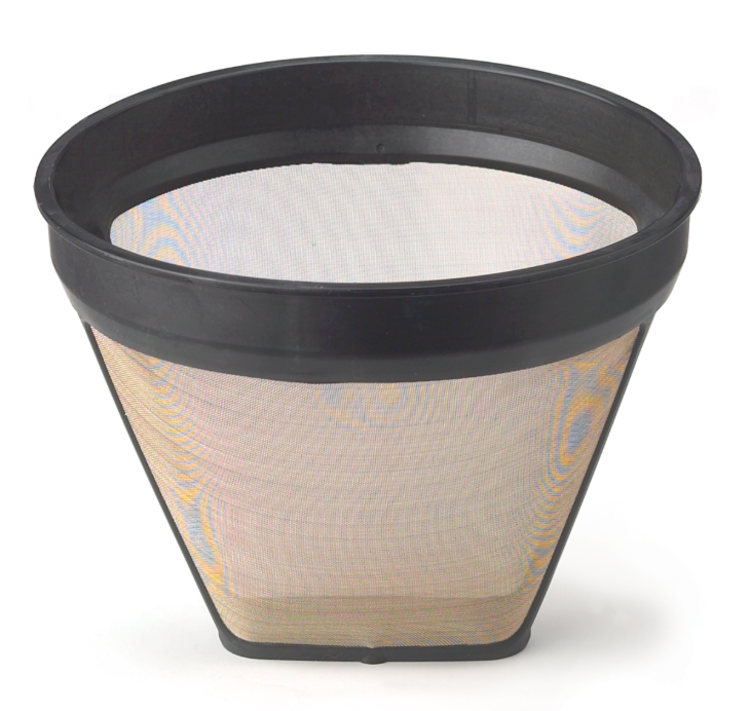 Gold Coffee Filter 2 Whisk