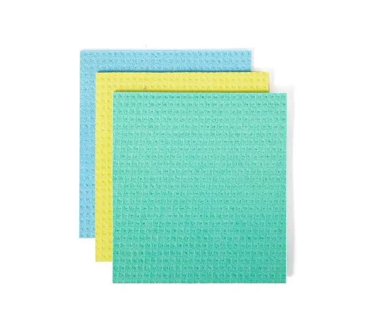 Cellulose Cleaning Cloths set of 3