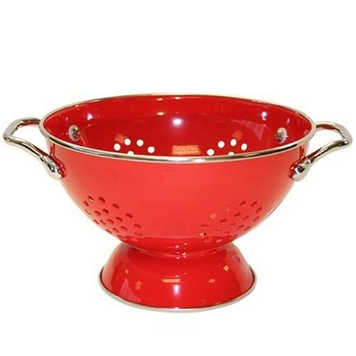 1 quart Red Colander