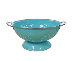 Turquoise colander new arrivals