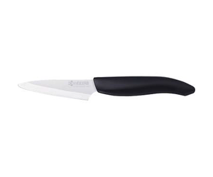 FK-075-WH-BK Ceramic Paring Knife 3 with Black Handle