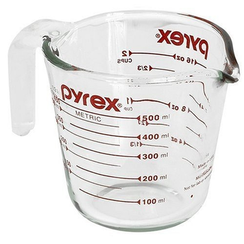 After years of looking I found the 4 cup PYREX measuring cup and completed  the set.. : r/ThriftStoreHauls