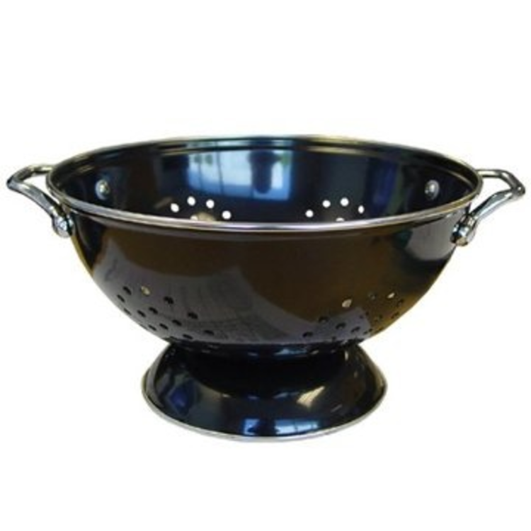5 quart Black Colander
