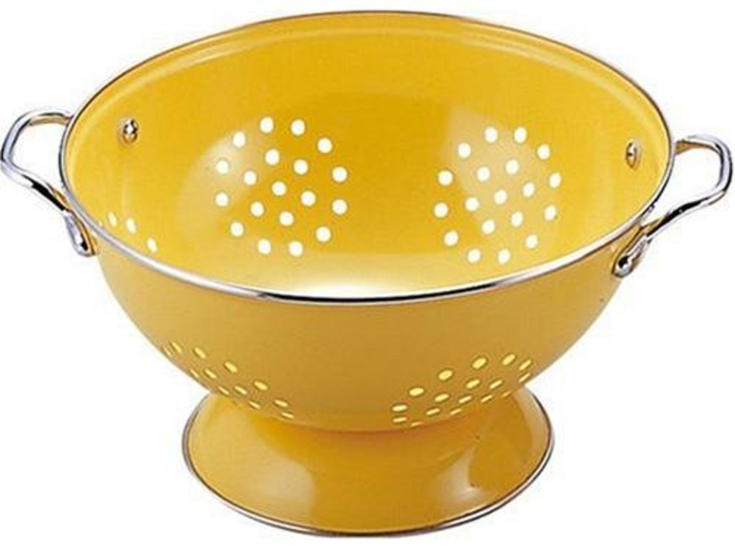3 quart Yellow Colander Whisk