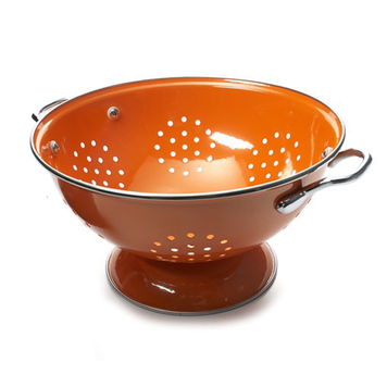 3 quart Orange Colander
