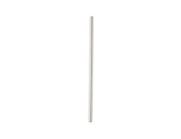 Straight Thin Metal Straws, set of 10