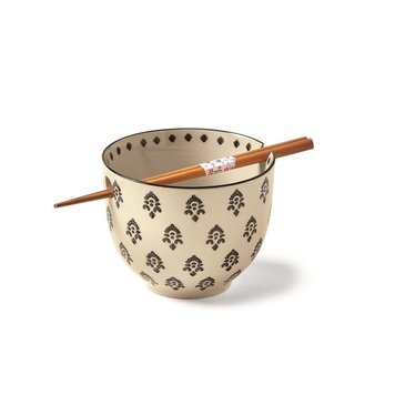 Henna Noodle Bowl & Chopsticks