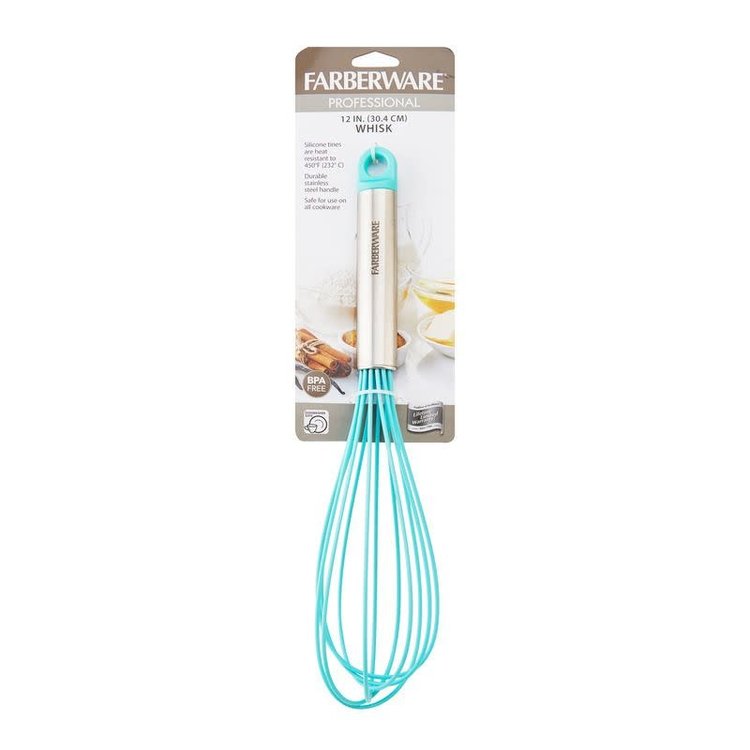 Aqua Silicone Whisk