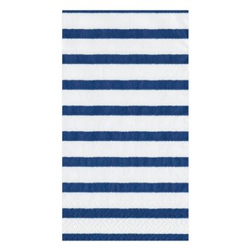 Blue Stripe Paper Dinner Napkins